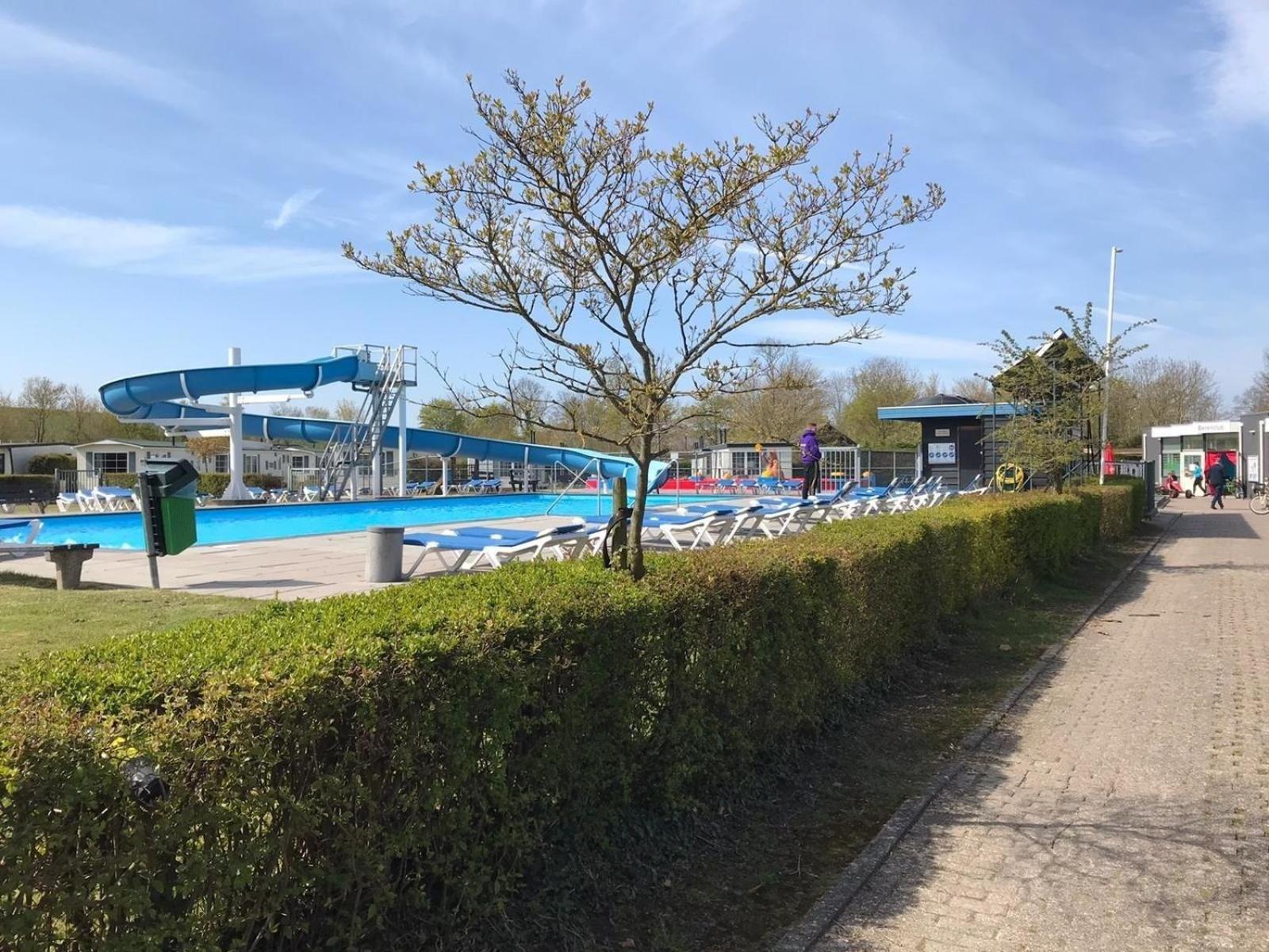 Campingplatz Scheldeoord Zeeland Neben Einem Sandstrand Baarland Eksteriør bilde